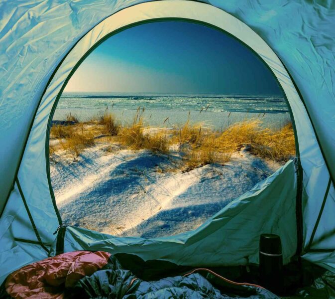 Camper en Corse 