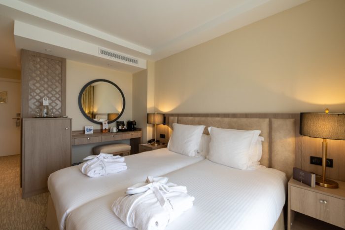 Hotel Corsica 5 Spa Serena Calvi Chambre twin panoramique