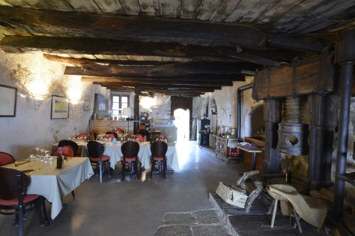 Hôtel d’hôtes Palazzu Pigna Village Pigna restaurant