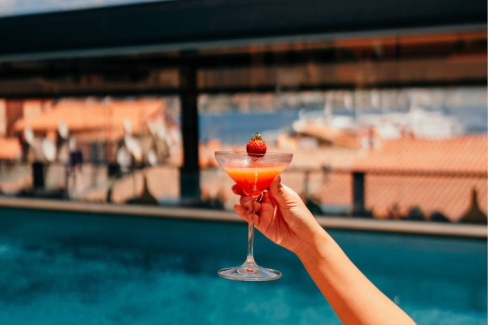 Hôtel Fesch & SPA 3 étoiles Ajaccio cocktail bar Rooftop