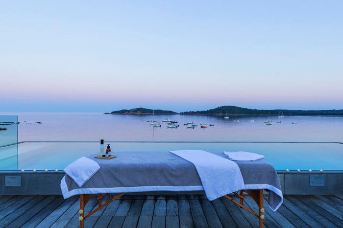 Hôtel Le Pinarello 4 étoiles Corse du Sud massage piscine