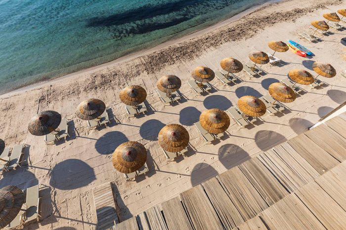 Hôtel Le Pinarello 4 étoiles Corse du Sud Plage aménagée