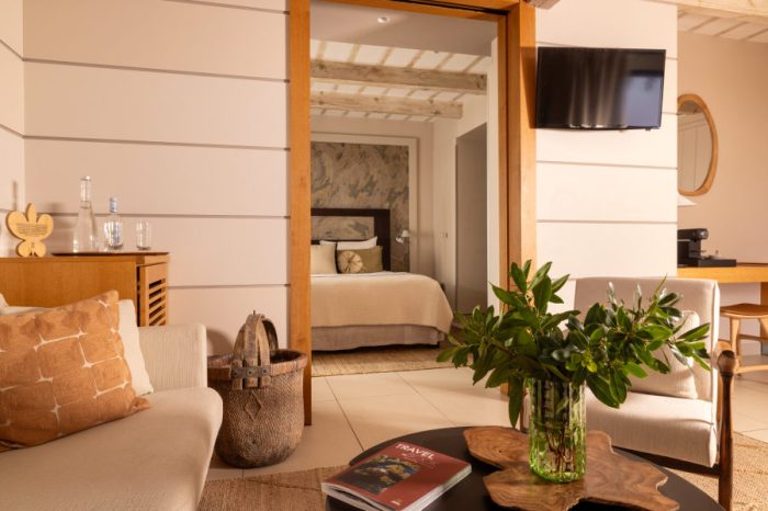 Hotel Les Bergeries de Palombaggia Corse - Suite Deluxe mer