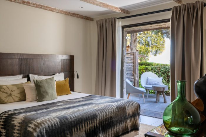 Hotel Les Bergeries de Palombaggia Corse - Suite junior terrasse