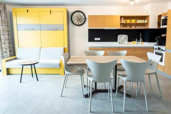 Hôtel-Résidence A Torra Vescovato Corse Cuisine appart T3