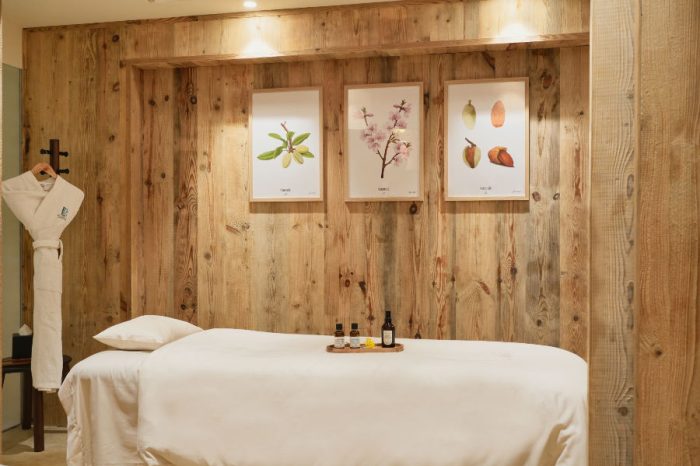 Les regalia hôtel Spa 5 étoiles Pinarello cabine Spa